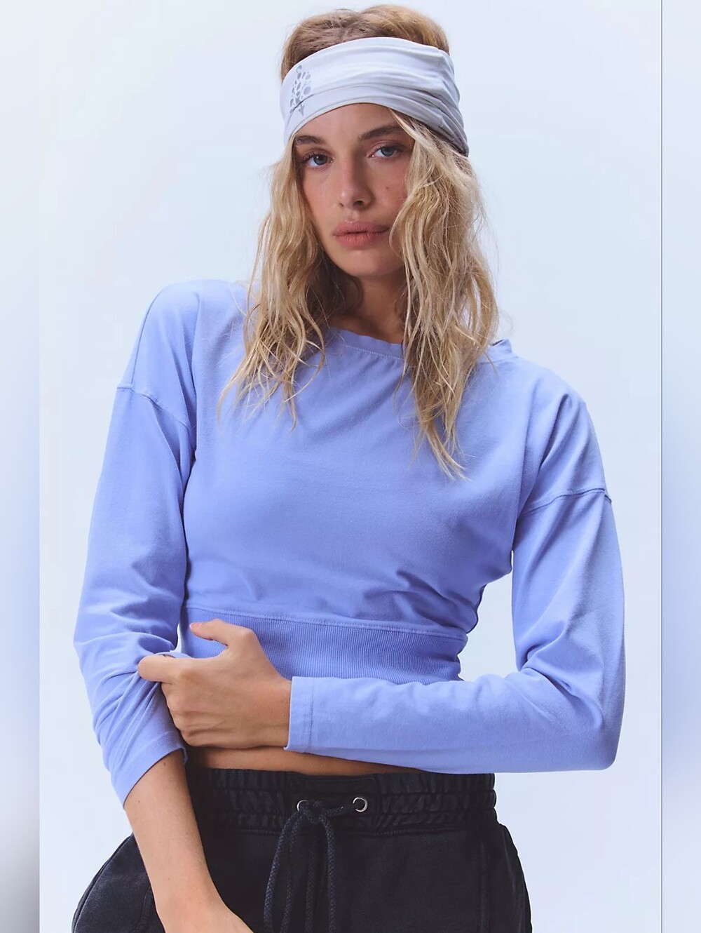 🪷NWT Free People FP Movement Hot Shot Kick It Layer Twilight Violet Size L 🌙